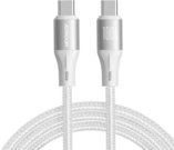 Cable Joyroom Light-Speed USB-C to USB-C SA25-CC5 , 100W , 1.2m (white)