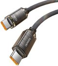 Cable USB-C to USB-C Toocki TXCTT1- SJ01-B, 1m, FC 100W (black)
