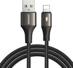 Cable USB Joyroom Light-Speed USB to Lightning SA25-AL3, 3A / 2m (black)