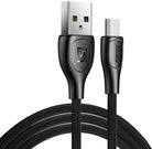 Cable USB Micro Remax Lesu Pro, 1m, 2.1A (black)