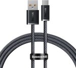Cable USB to USB-C Baseus Dynamic Series, 100W, 1m (grey)