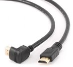 Cablexpert HDMI High speed 90 degrees male to straight male connectors cable, 19 pins gold-plated connectors CC-HDMI490-6 1.8 m