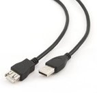 Cablexpert USB 2.0 A-plug A-socket Extension cable, 1.8 m