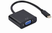 Cablexpert USB Type-C to VGA adapter cable  A-CM-VGAF-01 0.15 m, Black, USB Type-C