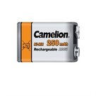 Camelion Rechargeable Batteries Ni-MH 9 Volt Block, 250 mAh, 1-pack (for smoke detector toys and other devices)