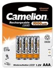 Camelion Rechargeable Batteries Ni-MH AAA (R03), 1000mAh, 4-pack