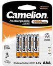 Camelion Rechargeable Batteries Ni-MH AAA (R03), 1100 mAh, 4-pack