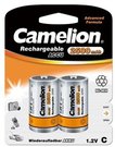 Camelion Rechargeable Batteries Ni-MH C size (R14), 2500 mAh, 2-pack