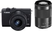 Canon EOS M200 Kit black + EF-M 15-45 + 55-200 IS STM