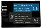 CANON LP-E6N аккумулятор, 2500mAh