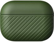 Case - for AirPods Pro (1st Gen) - Olive Green Leather