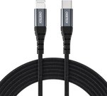 Choetech USB C to Lightening Nylon Cable MFi 1.2M IP0039