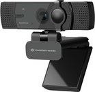 Conceptronic AMDIS07B 4K-UltraHD Autofokus-Webcam