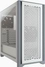 Corsair Computer Case 4000D Side window, White, ATX, Power supply included No
