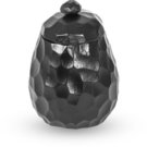 Dekoratyvinis indelis metalinis juodos sp. 13x13x16,5 cm DECOSILUET