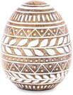 Dekoratyvinis kiaušinis Ornamentai polirezininis 10x8x8 143944 velyk