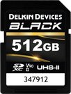 DELKIN SD BLACK RUGGED UHS-II (V90) R300/W250 512GB (NEW)