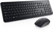 Dell Keyboard and Mouse KM3322W Keyboard and Mouse Set, Wireless, Batteries included, LT, Black