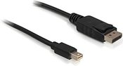Delock кабель Mini DisplayPort - DisplayPort 3 м, черный