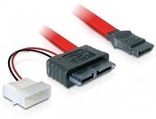 Delock Cable SATA Slimline(F)-> Sata 7Pin + 2Pin power