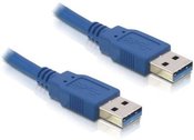 Delock Cable USB-A M/M 3. 0 1m blue