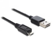 Delock Cable USB micro-B(M)->A(M) EASY-USB 2.0 2m