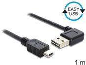 Delock Cable USB MINI(M)- USB-A(M) 2.0 1m