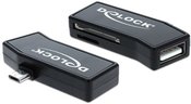 Delock Micro USB OTG card reader