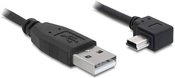 Delock USB Mini Cable AM-BM5P (Canon) Angled 0.5m