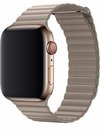 Devia Elegant Leather Loop(44mm) for Apple Watch stone