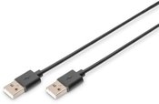 Digitus Connection Cables USB 2 0 A/M -A/M 1,0m black