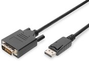 Digitus Displayport1.1a Cable 1m DP/DVI-D(24+1) M/M