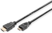 Digitus HDMI Cable Mini Highspeed Gold V1.3 C/A M/M 2m