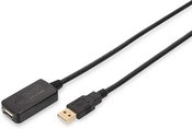 Digitus USB 2.0 Repeater cable, USB A M / A F length 5m