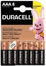 Duracell Alkaline batteries Basic LR03/AAA 8 pcs