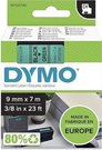 Dymo D1 12mm Black/Clear labels 45010