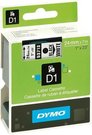 Dymo D1 24mm Black/White labels 53713