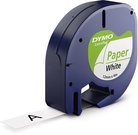 Dymo paper tape 12mm 4m, white