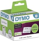 Dymo Removable White name badge 89mm x 41mm / 300 labels 11356