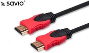 Elmak CL-113 Cable HDMI 2.0, gold, 3D, 4Kx2K, copper, 5m