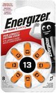 Energizer Hearing Aid Batteries Size 13 250mAh (6x 8 Pieces)