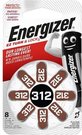 Energizer Hearing Aid Batteries Size 312 130mAh (6x 8 Pieces)