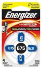 Energizer Hearing Aid Batteries Size 675 600mAh (6x 4 Pieces)