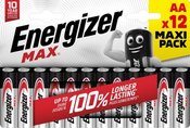 Energizer battery Max Alkaline AA DHP12