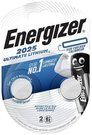 Energizer Ultimate Lithium Button Cell Battery 3V CR2025 (10x 2 Pieces)