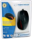 Esperanza Optical Mouse SIRIUS EM102R USB