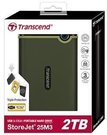 TRANSCEND STOREJET 25M3G SLIM HDD (USB 3.1) 2TB