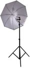Falcon Eyes Umbrella Set White/Black 152 cm incl. tripod and bracket