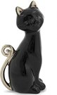 Figūrėlė katinas juodas keramikinis 21x11x8 cm 112759