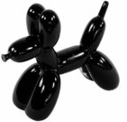 Figūrėlė Šuniukas keramikinis juodos spalvos 20x17 cm 32186